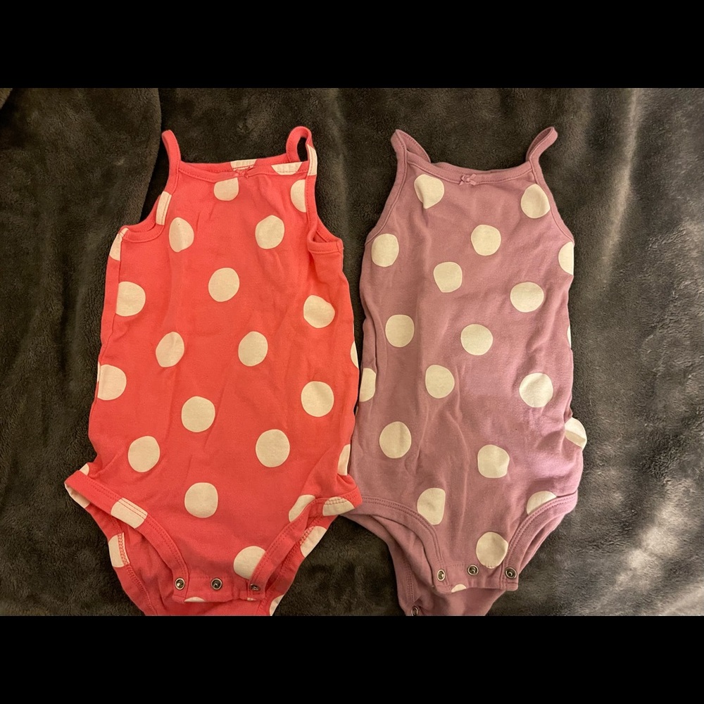 Carter’s Baby Polka Dot Tank 2 pack